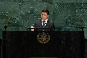 На дебатах 76-ї сесії Генеральної Асамблеї ООН Президент закликав усіх нарешті прокинутись